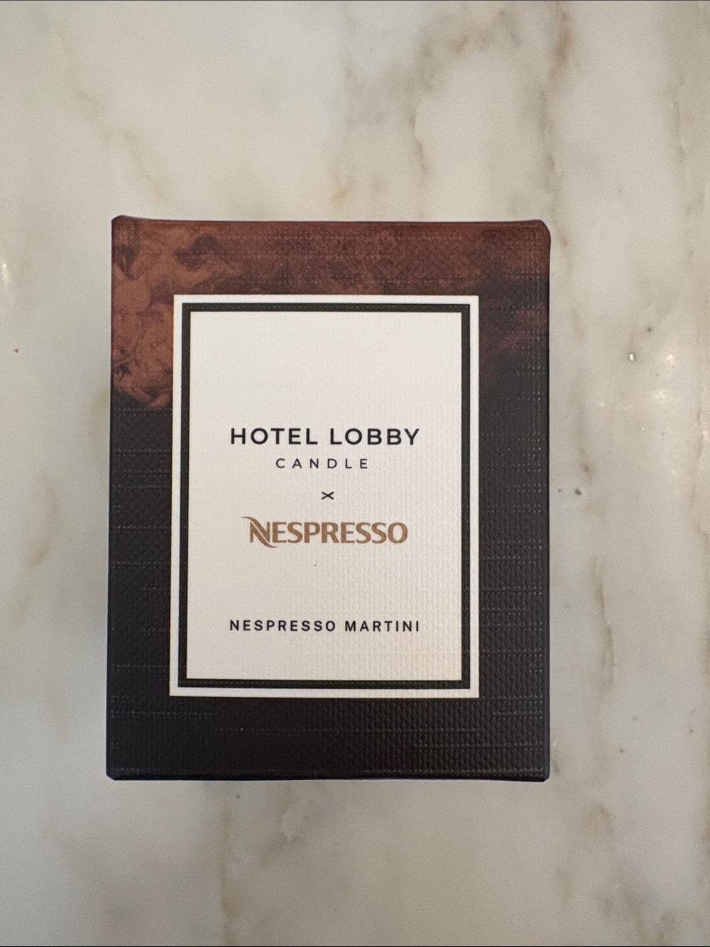Nespresso Hotel Lobby Candle